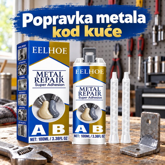 AB pasta za hladno zavarivanje – spojite oštećene delove bez aparata za varenje
