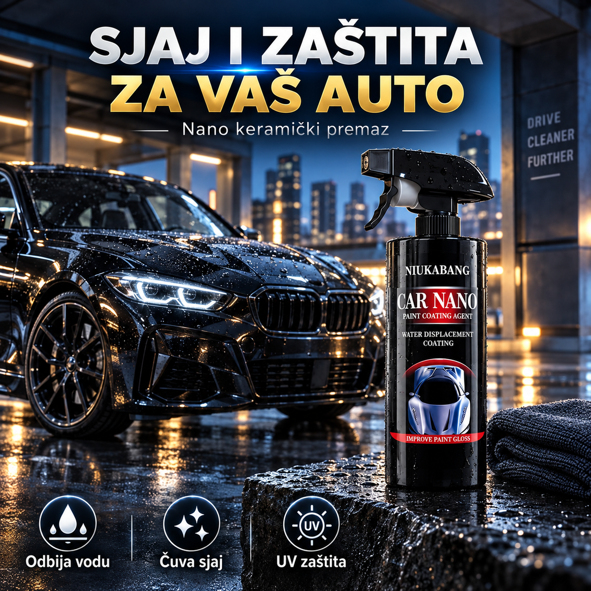 Car Nano Sprej – Revolucionarna nano keramička zaštita za Vaš auto