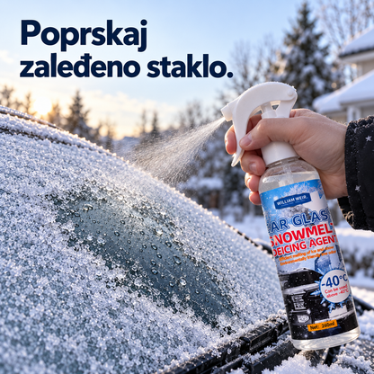 Sprej za otapanje snega i leda – očistite stakla za nekoliko sekundi