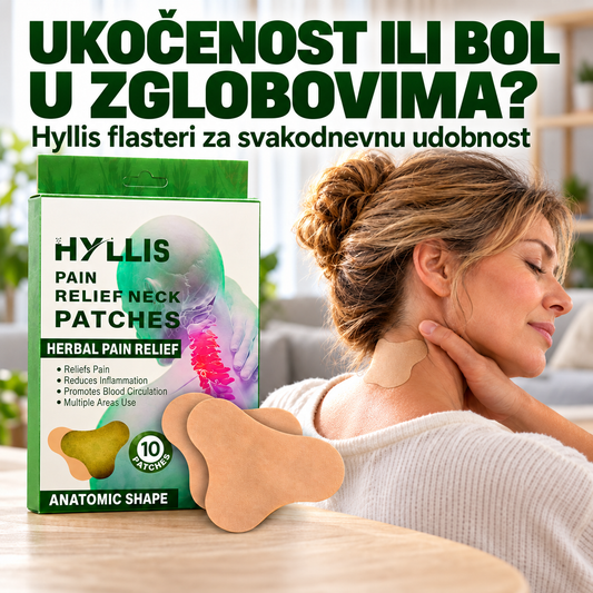 Flasteri za ublažavanje bolova u zglobovima, leđima i vratu