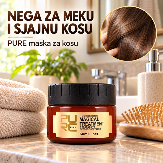 PURE maska za mekšu i sjajniju kosu