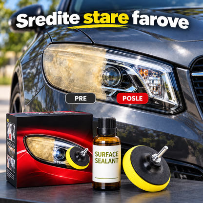 Set za obnovu farova – vratite prozirnost zamagljenim farovima